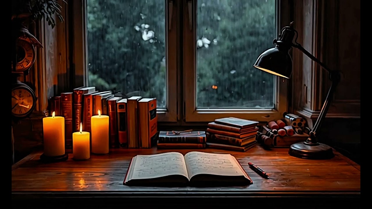 1 Hour Rain for Deep Focus, Study & Productivity