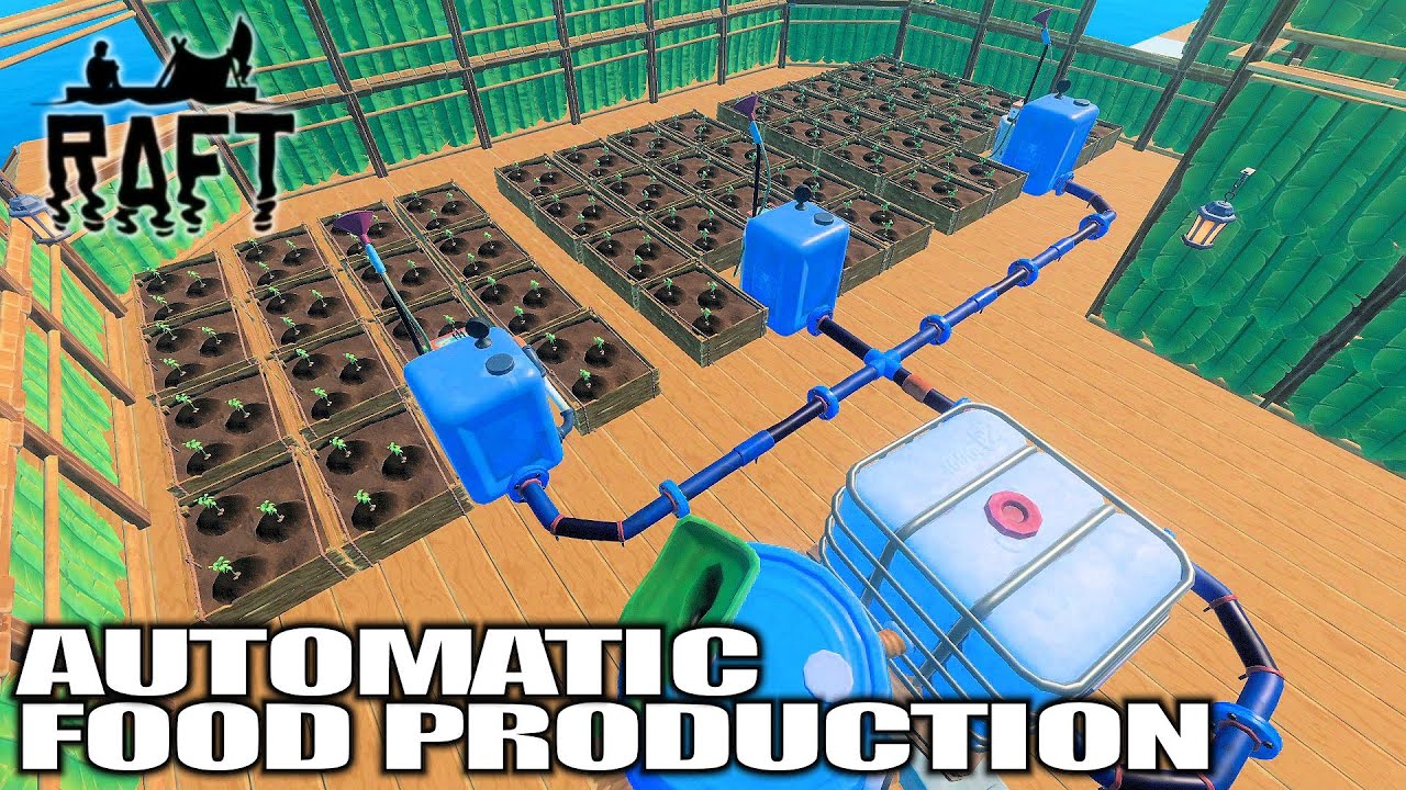 Never Go Hungry Again! MASSIVE FOOD PRODUCTION | Raft Gameplay | Part 21