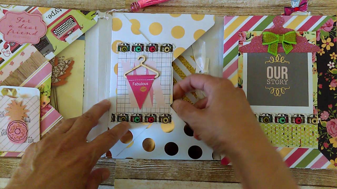 Outgoing envelope flip book