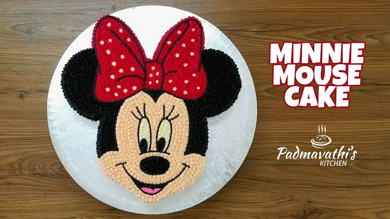 Minnie Mouse Cake | Buttercream Frosting