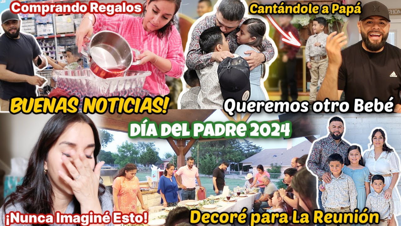 Se REUNIERON TODOS SUS HIJOS❤️ Celebrando EL DÍA DE LOS PADRES‼️2024| ABRIENDO REGALOS🎁