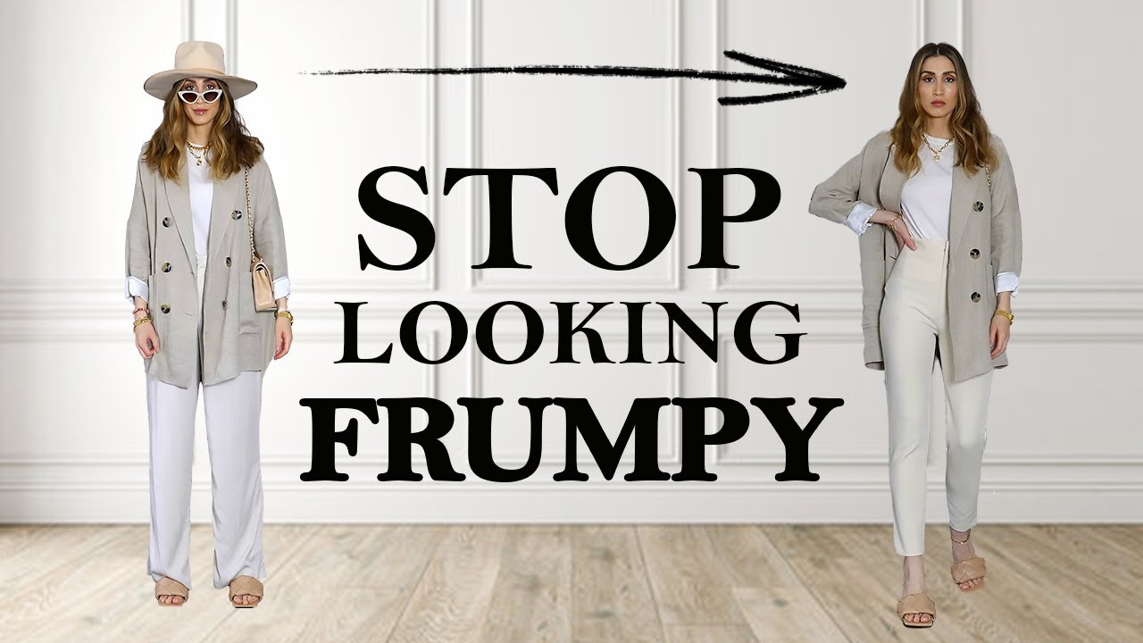 10 Tips to NOT Look FRUMPY in Oversized Baggy Clothes