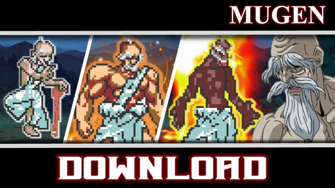 Zeus JUS V.2 Record of Ragnarok By Lalo GM2204 - MUGEN JUS CHAR