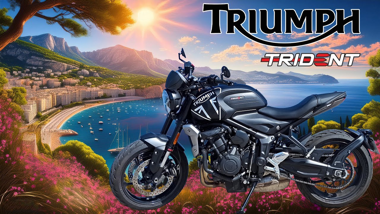 BALADE MOTO TRIUMPH TRIDENT 660 PROVENCE-ALPES-CÔTE-D’AZUR