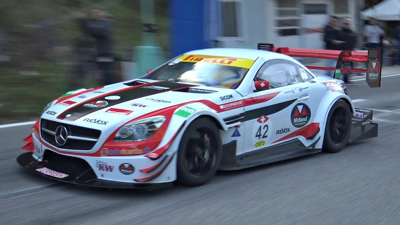 11.300rpm Mercedes SLK 340 Hillclimb Monster with Judd V8 Engine! - EARGASMIC Sounds!