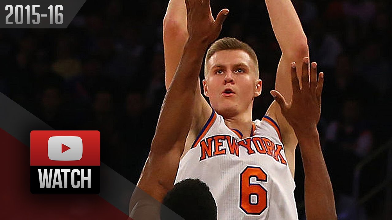 Kristaps Porzingis Full Highlights vs Nets (2015.12.04) - 19 Pts, 10 Reb, SICK!