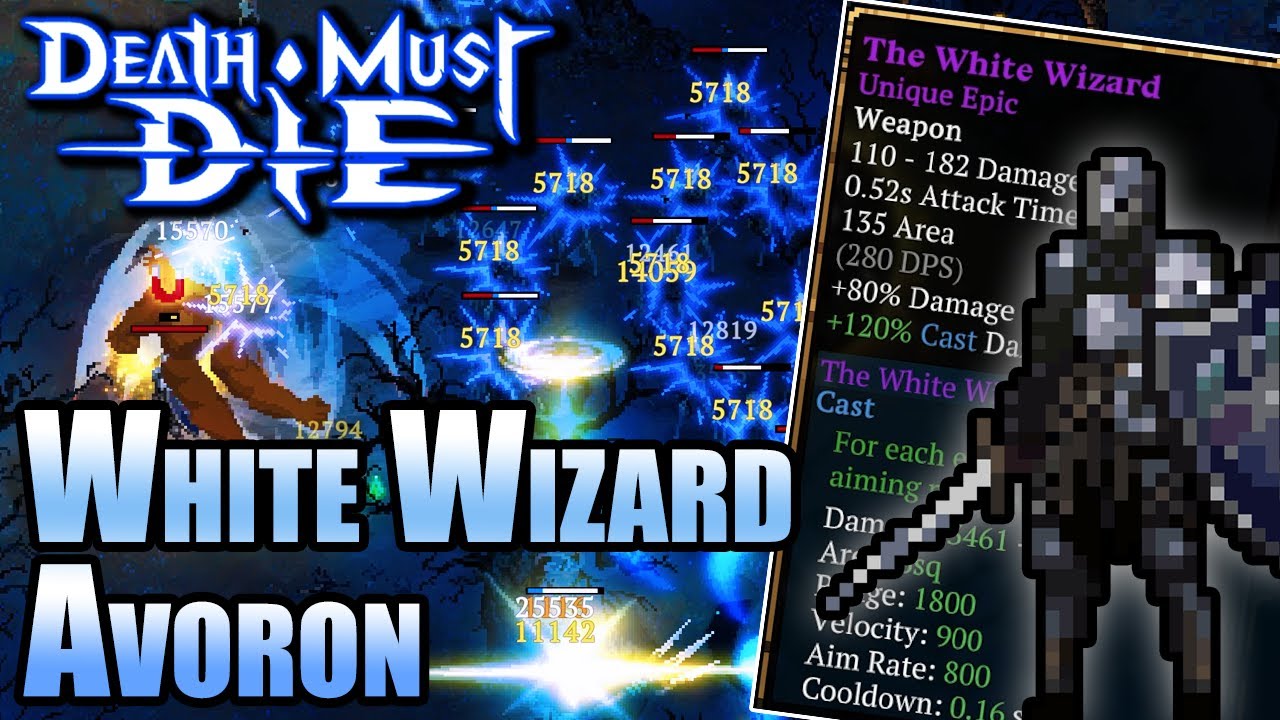 SpellCaster Avoron is Secretly INCREDIBLE! | Death Must Die