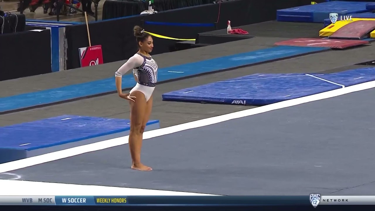 Kyana George Floor California @ PAC 12 Championships 2021 9.950