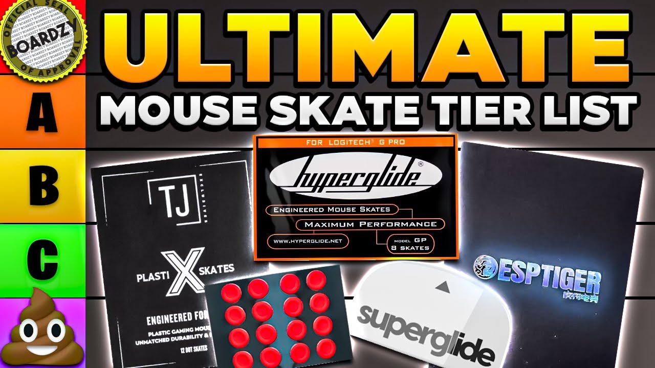 ULTIMATE 2025 Gaming Mouse Skate Tier List (30+ RANKED)