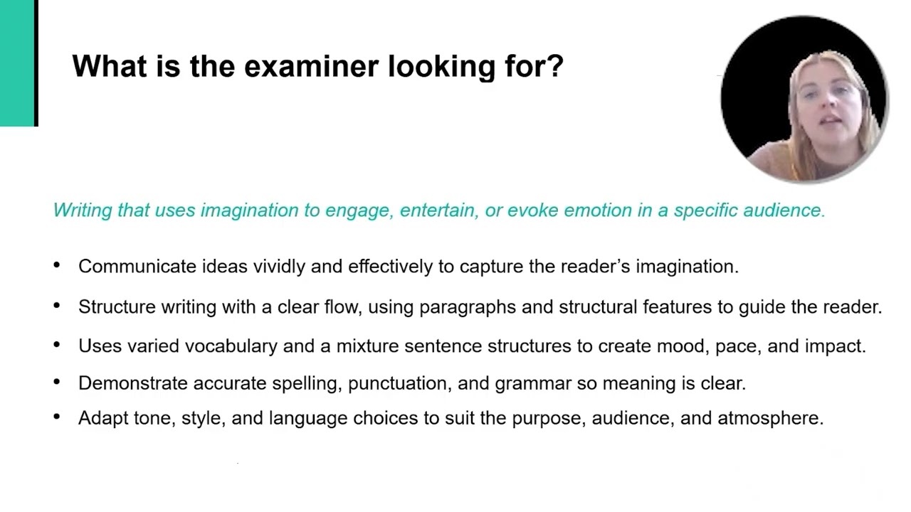 Видеоролики для учащихся GCSE English Language 2.0 — «Образное письмо»