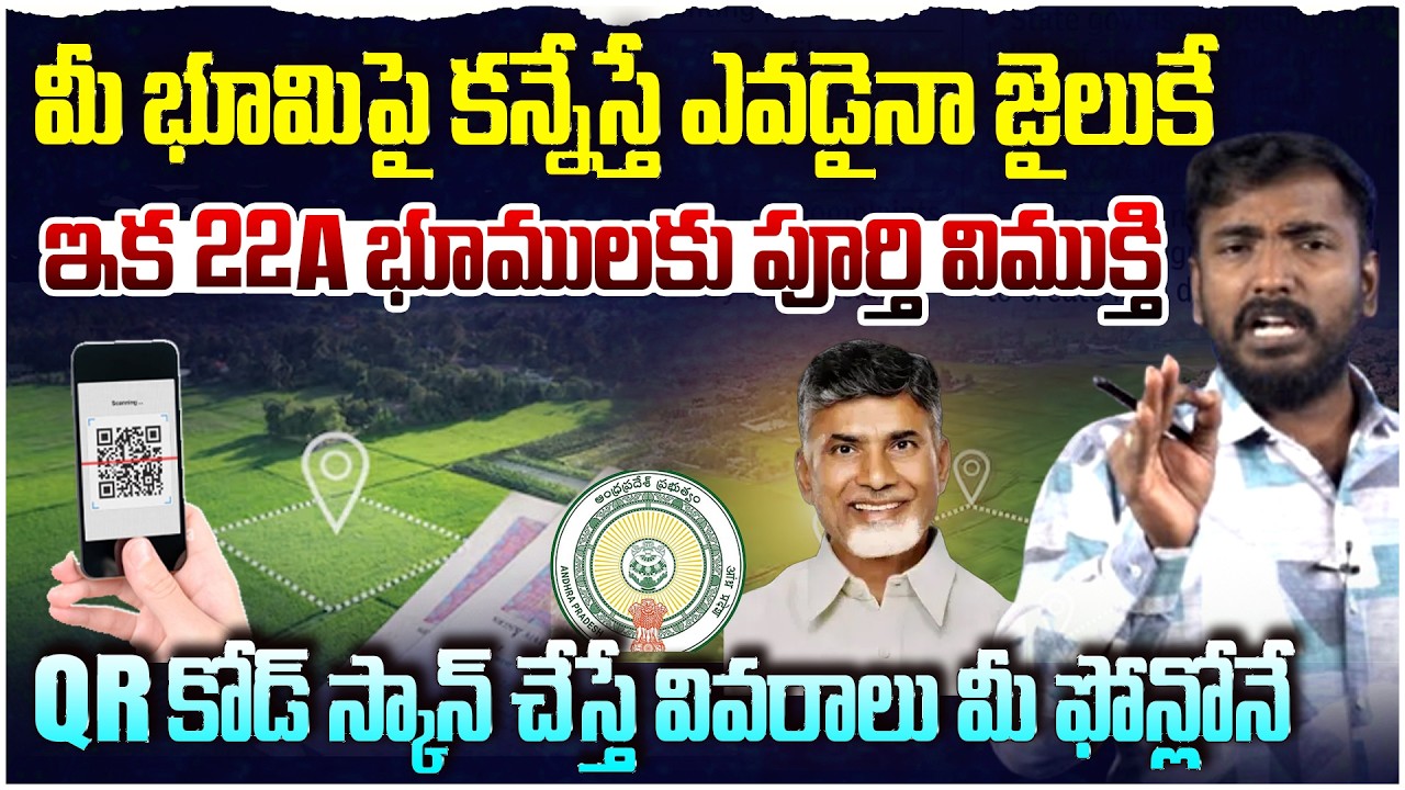 ఇక 22A భూములకు పూర్తి విముక్తి | Analyst Sudhakar About Chandrababu Statement Over AP Lands