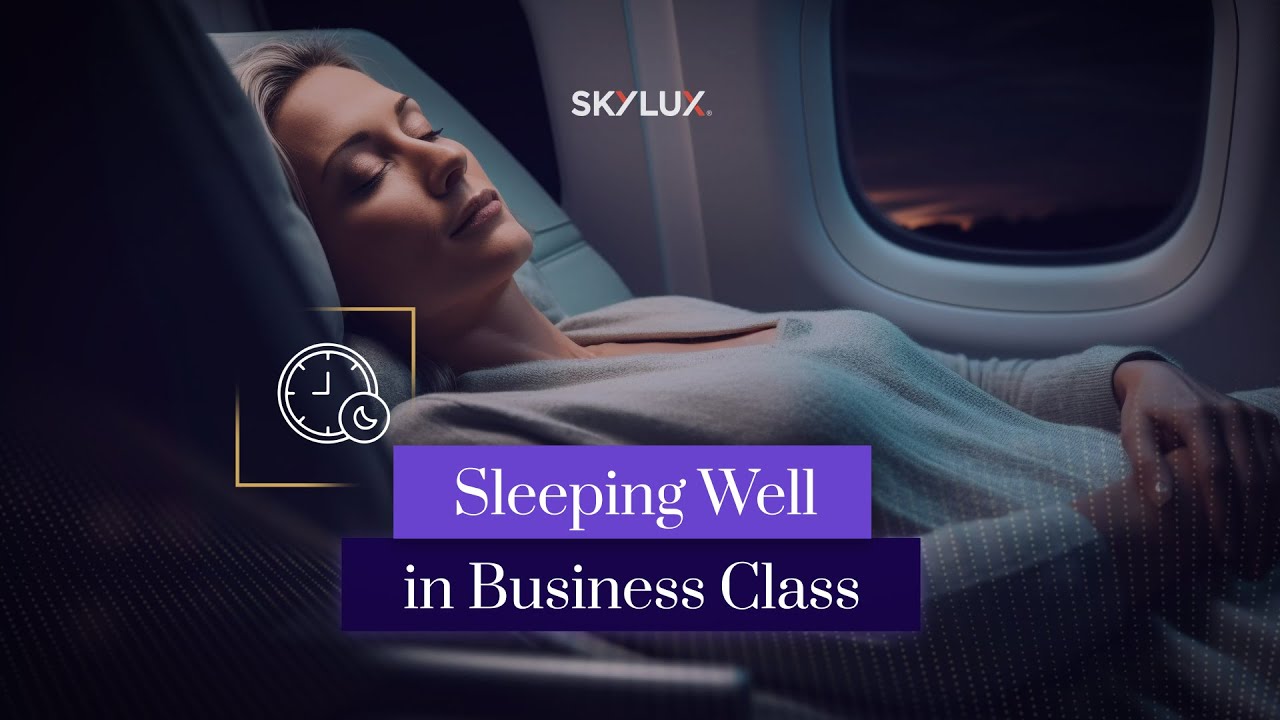 How To Actually Sleep on a Business Class Flight