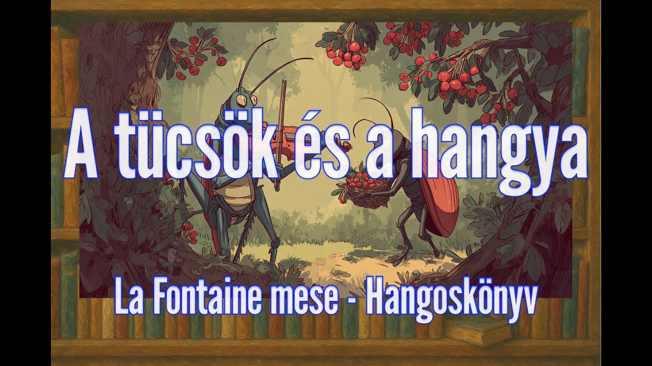 A tücsök és a hangya - La Fontaine mese - Hangoskönyv