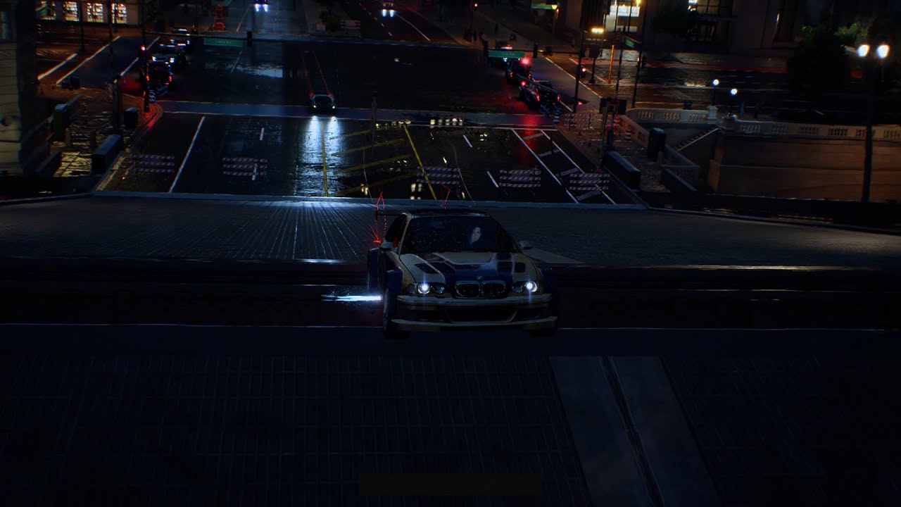 NFS Unbound Remix - Custom Race Route with BMW M3 GTR | Mod Showcase