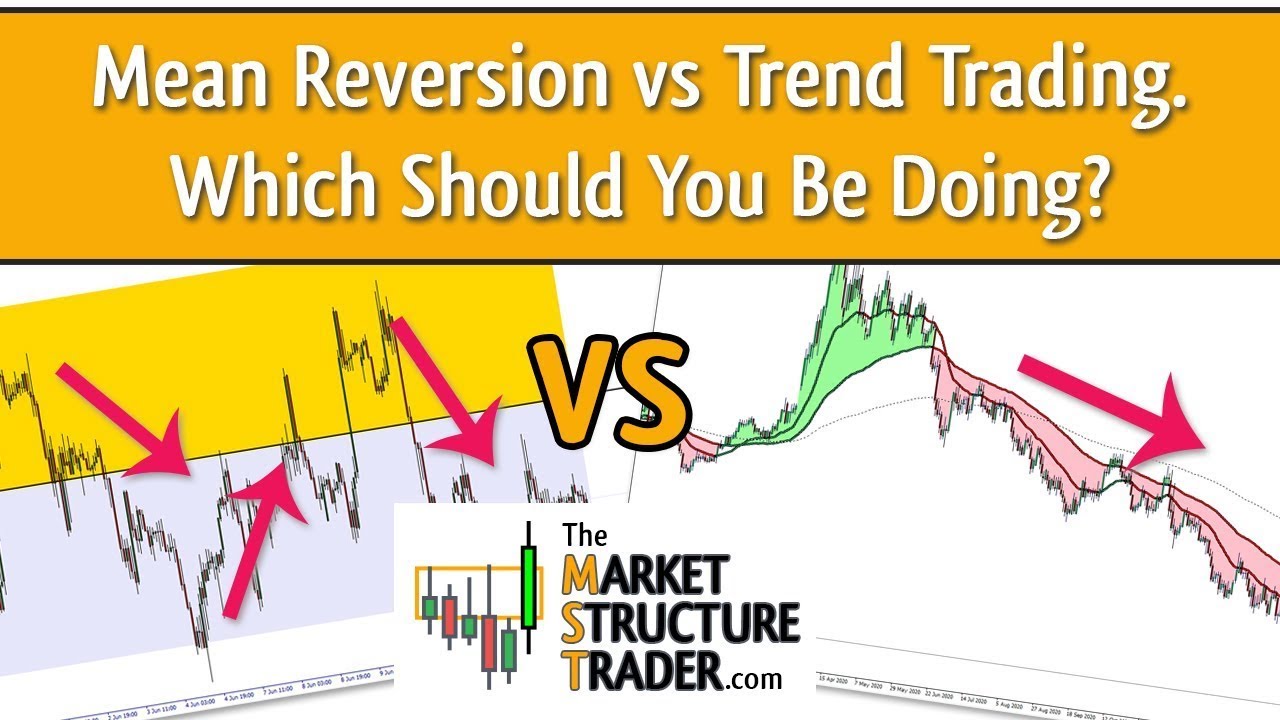 Mean Reversion vs Trend Trading - Which Is The Best To Trade?