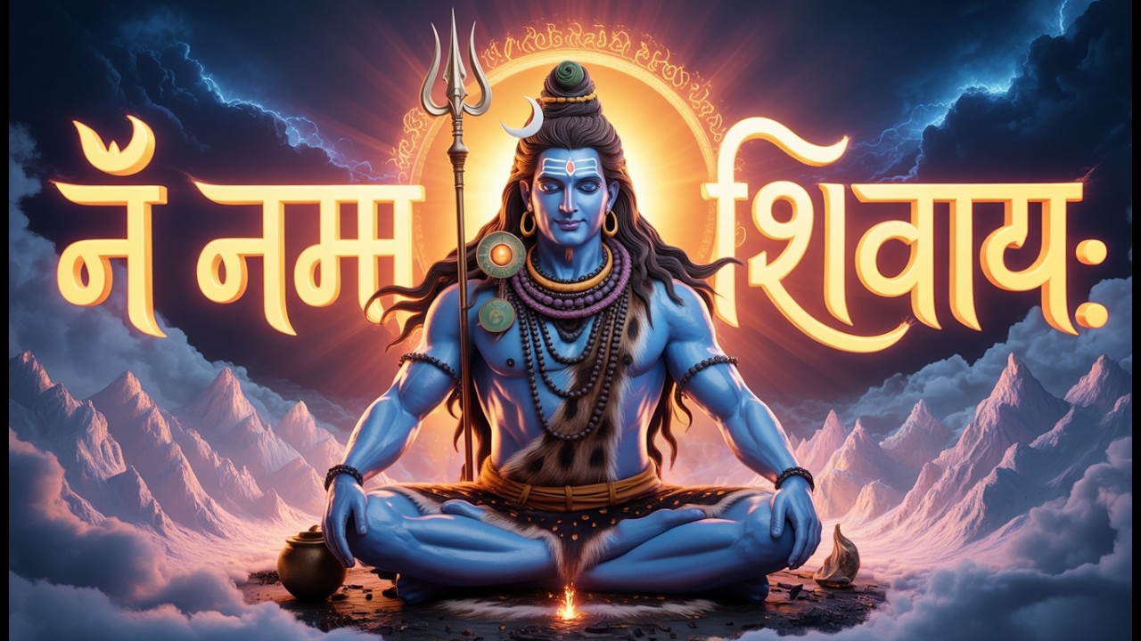 ॐ नमः शिवाय: 108 Names of Shiva for Deep Meditation & Peace | Powerful Vedic Mantra