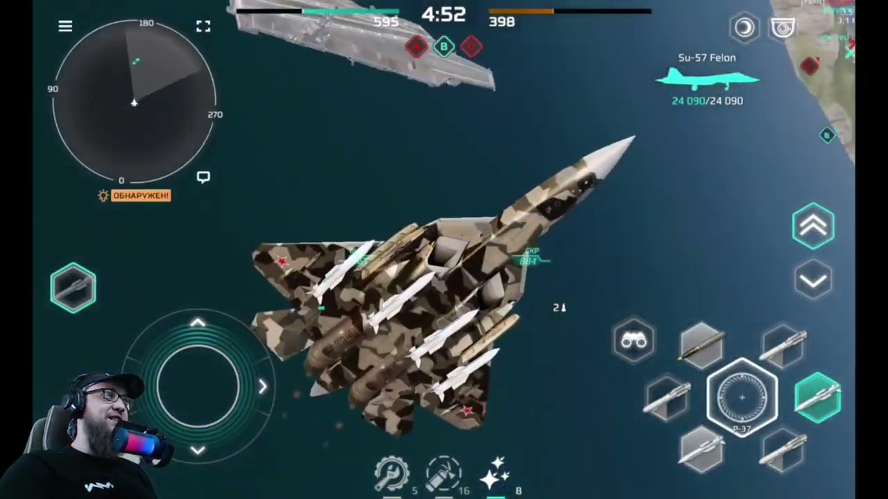 Игра легендарного Pacific на SU-57 Felon MWT:Tank battles