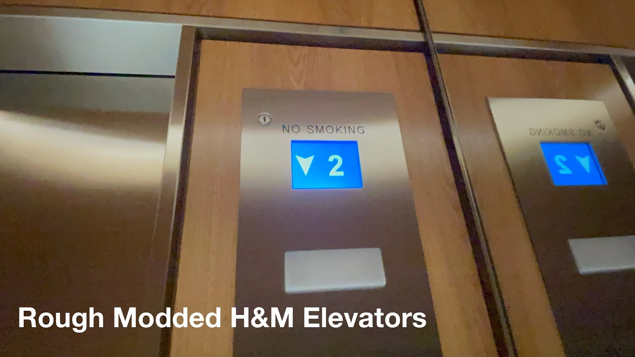 ROUGH Schindler? Hydraulic Elevators @ H&M Times Square in New York, NY