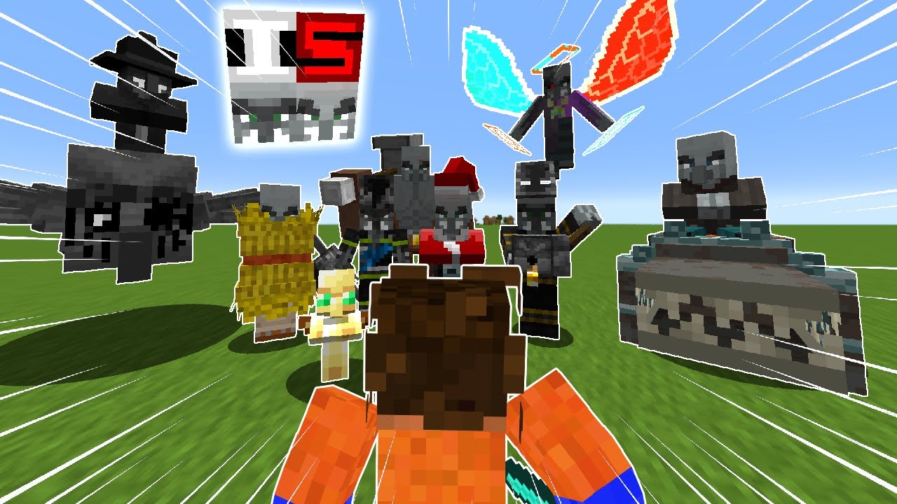I fought the Updated Illage and Spillage all at once! V1.2.0 Update (1.19.2 Forge)