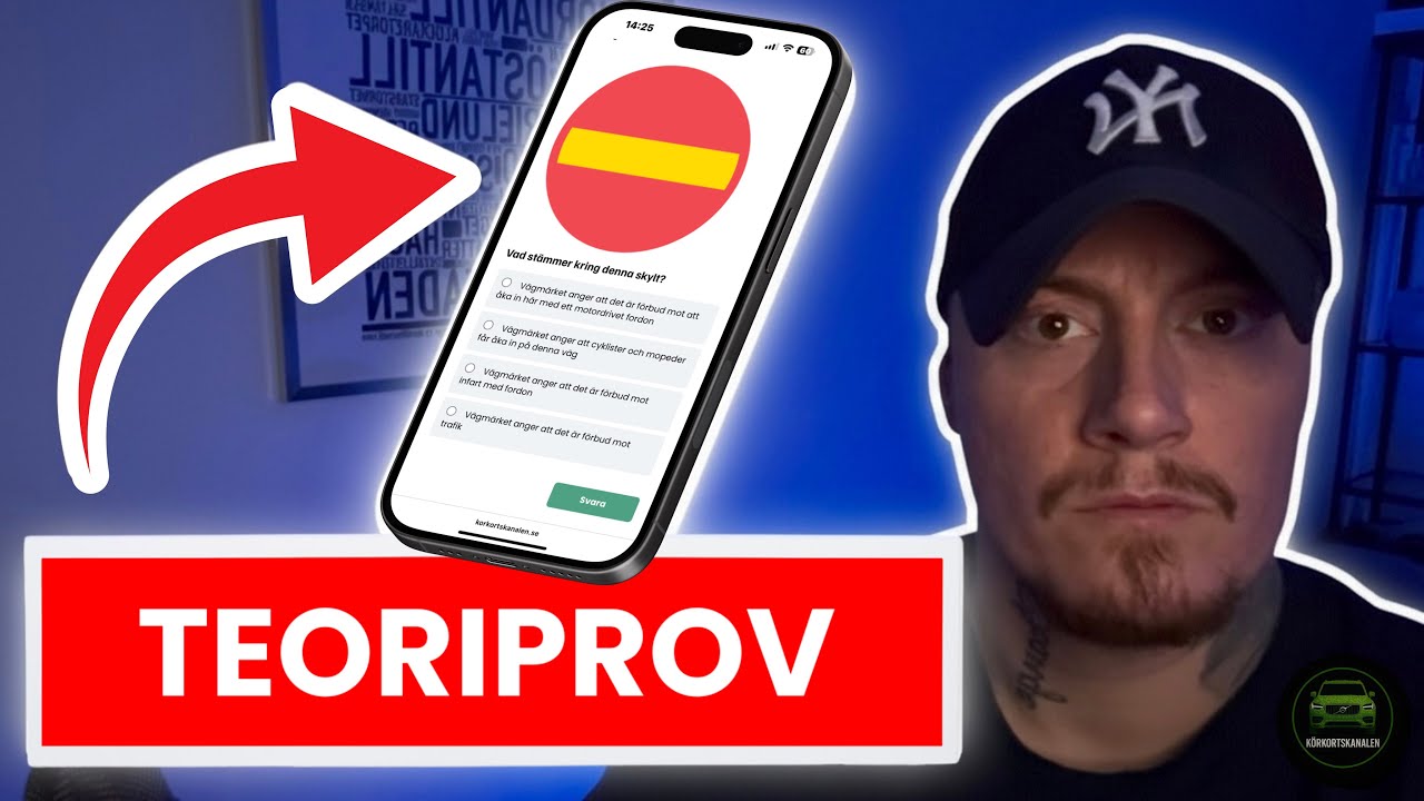 10 KÖRKORTSFRÅGOR som OFTA KOMMER på TEORIPROVET 2026 | Teoriprov körkort #körkort #teoriprov 