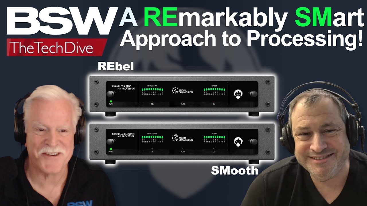 REbel/SMooth: Processors Made for the Broadcast Industry's Favorite Microphones | BSW Tech Dive