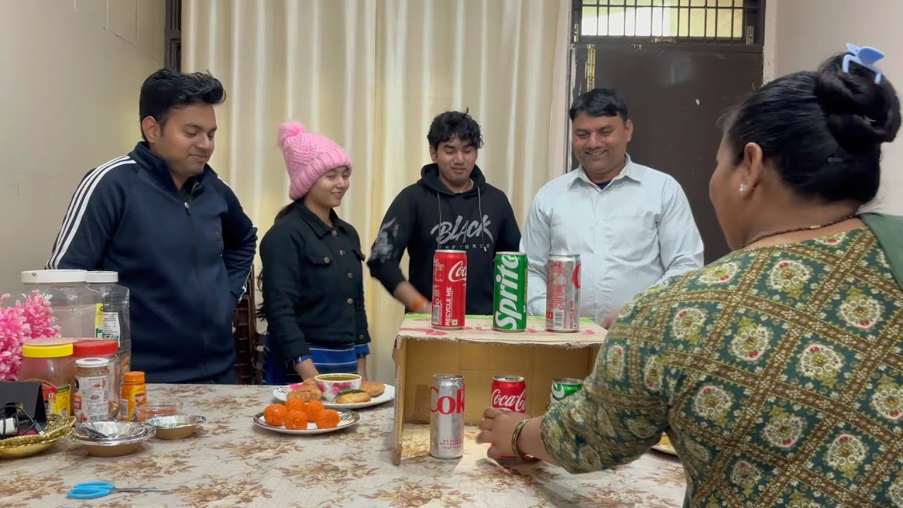 Cold Drink Challange me hui Ladai 😂