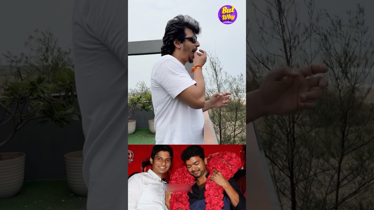 Actor Jivva celebrating TVK success 🔥Thalapathy vijay | TVk | #tvk #vijay  #shortstrending