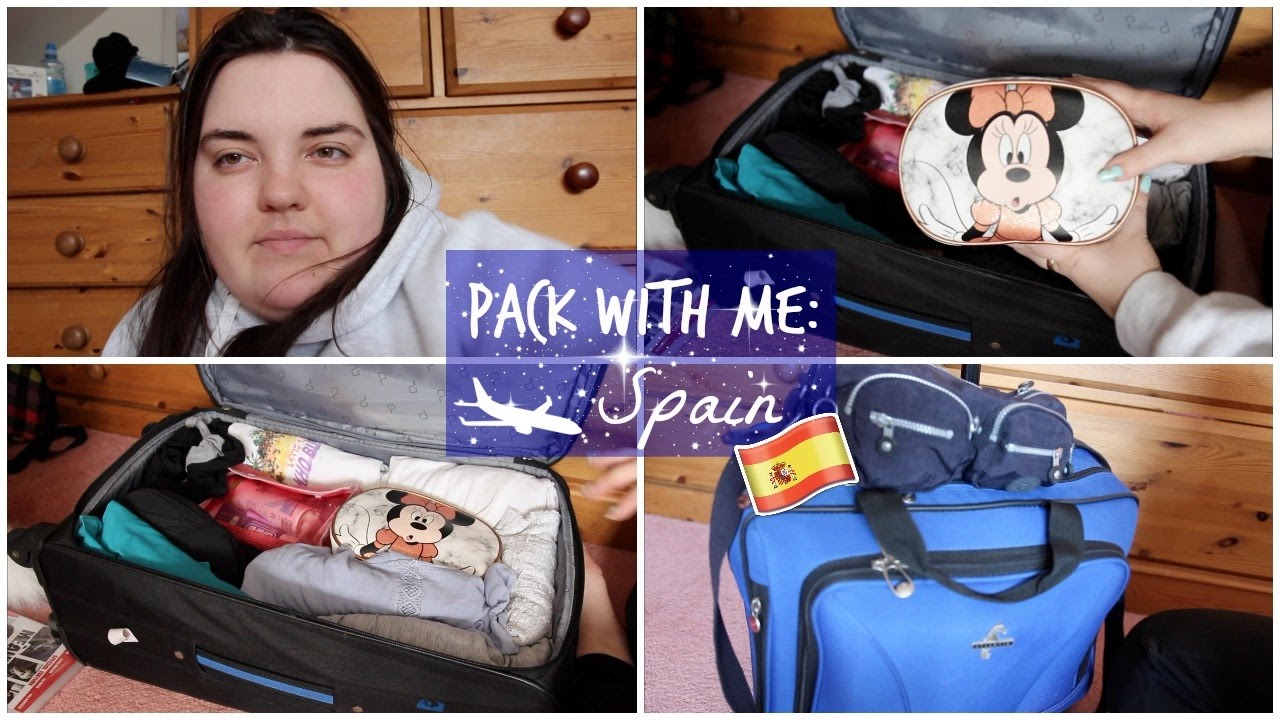 Pack with Me: Spain Spring 2017 | Tea Time With Ciara