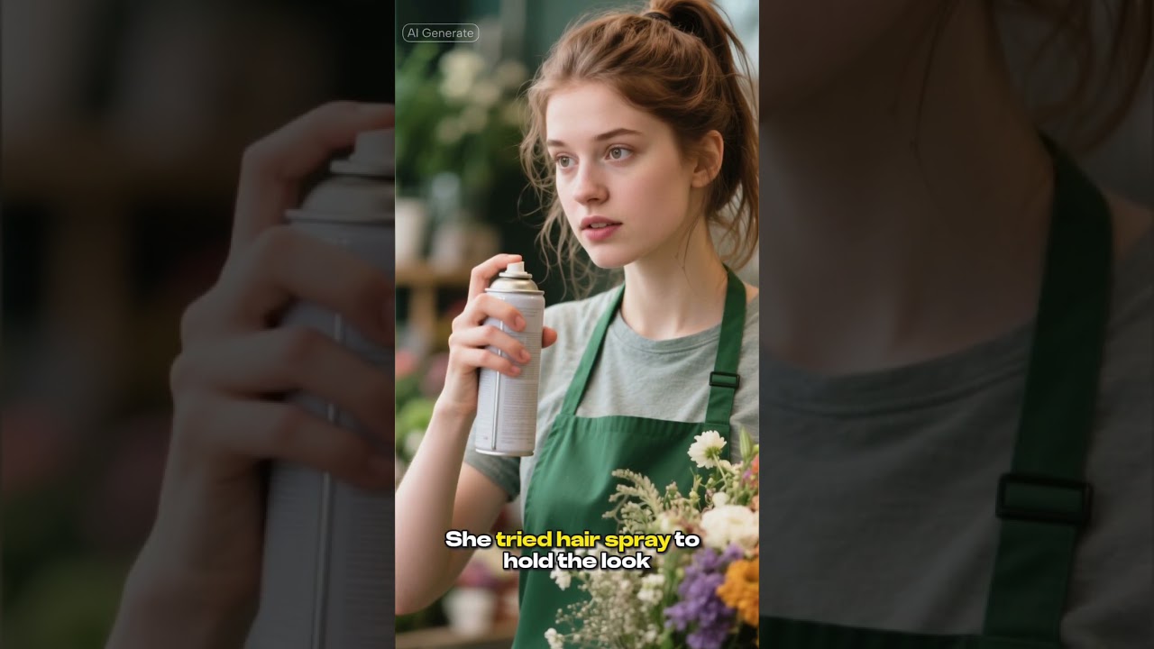 Flowershop that is a flower hair stylist