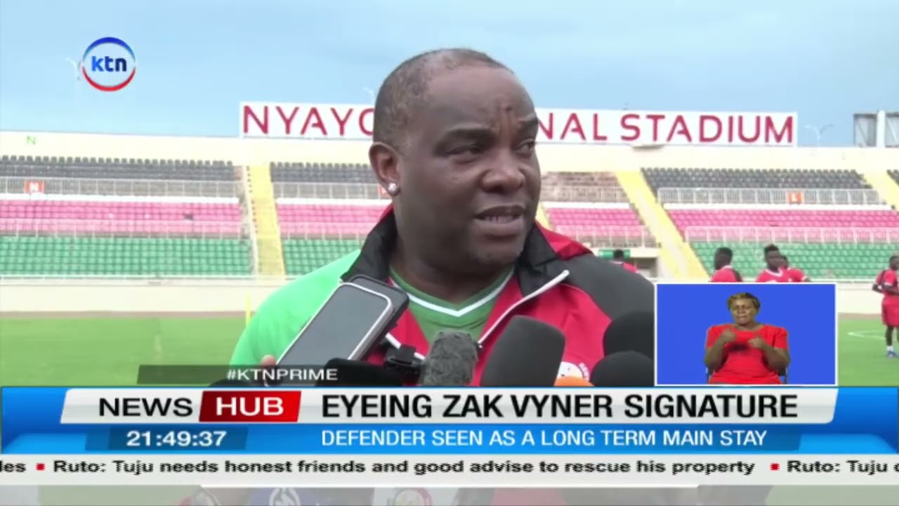 Zak Vyner delays Kenya debut amid club commitments