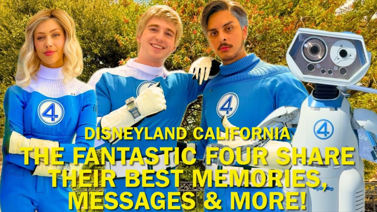 Another AMAZING Interview with Fantastic Four & Herbie: Epic Meet and Greet at Disneyland! #disney  
