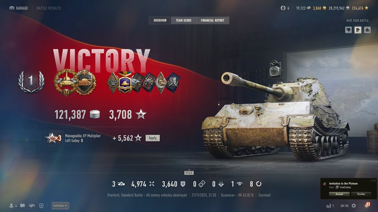 VK 45.02 B Heavy metal 5k dmg #worldoftanksreplays #wotreplays #wot #worldoftanks