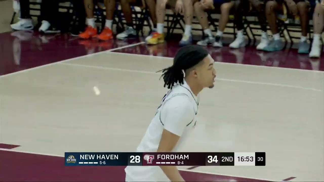 Fordham Men's Basketball Highlights vs. New Haven