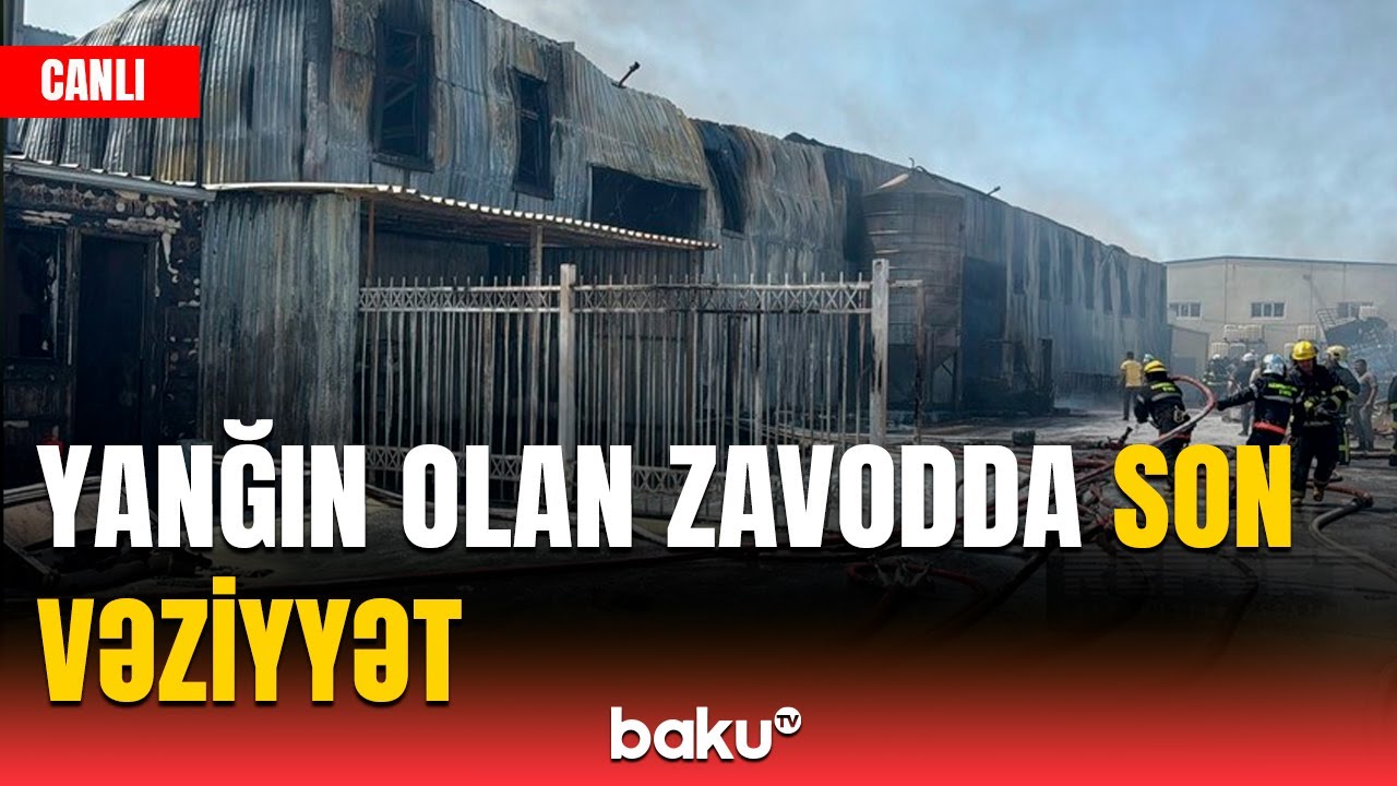 Aşağı Güzdəkdə güclü yanğın | Hadisə yerindən bağlantı - CANLI