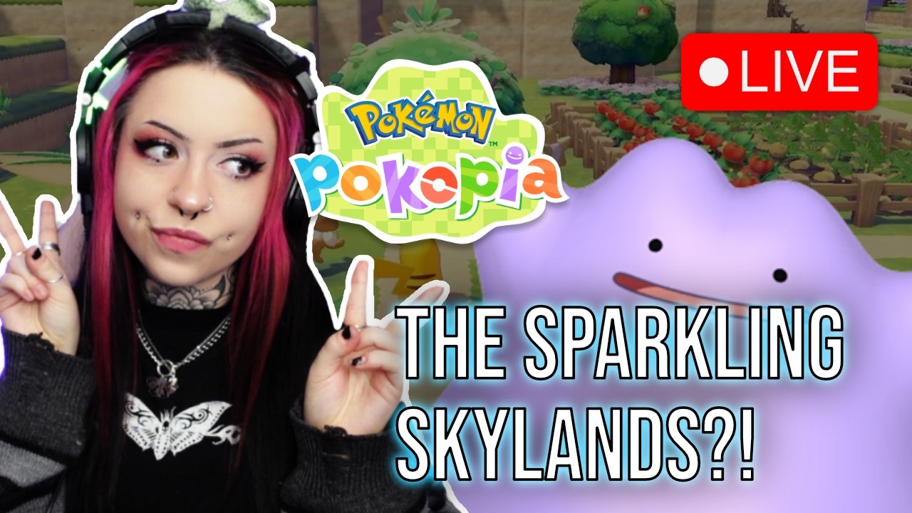Welcome to the Sparkling Skylands (+ Progress Update!!) // Pokémon Pokopia