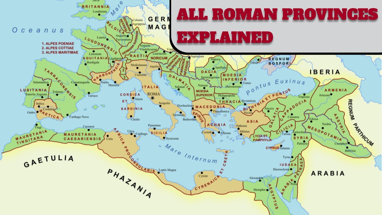 Every Roman Empire Province Explained - The Foundation and Fall