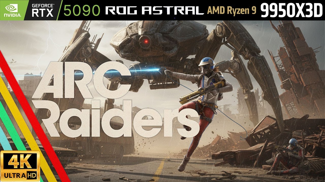 ARC RAIDERS Shrouded Sky - Patch Stream 4K60 Cinematic 9950X3D | RTX 5090 Astral