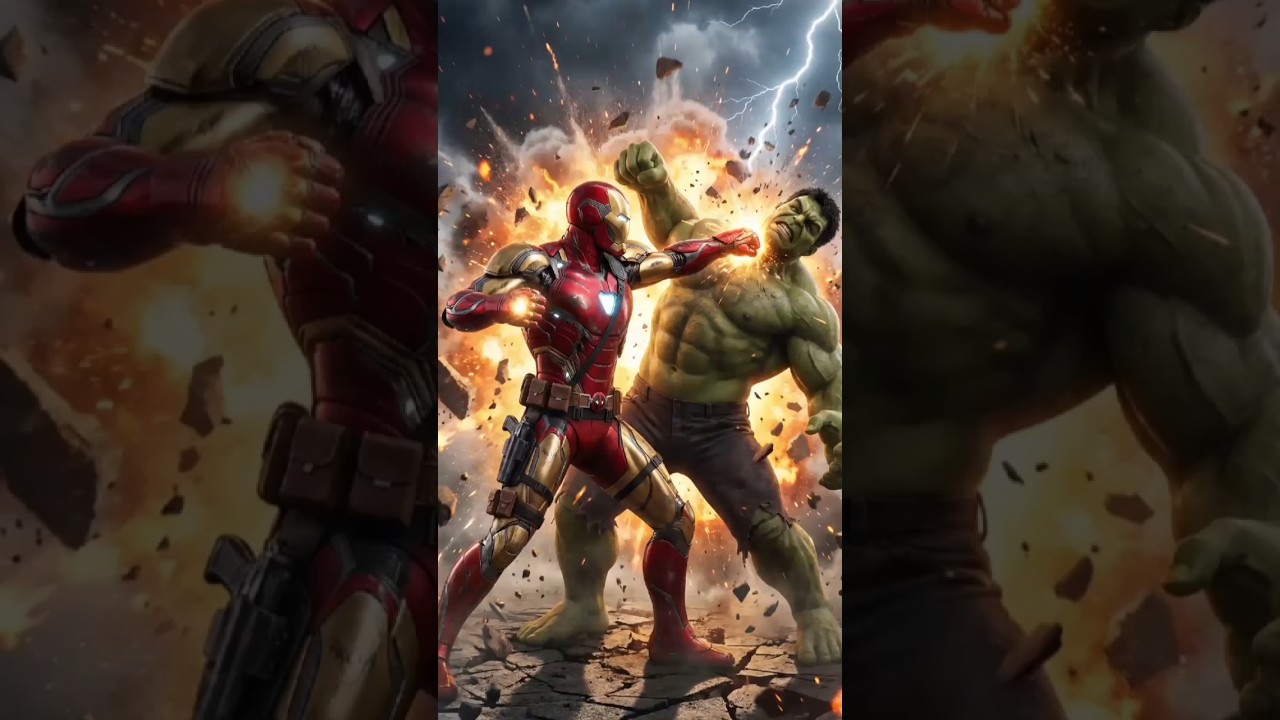 Iron Man vs Hulk: Revenge for Batman! 💥 Deadpool’s Secret Gift 