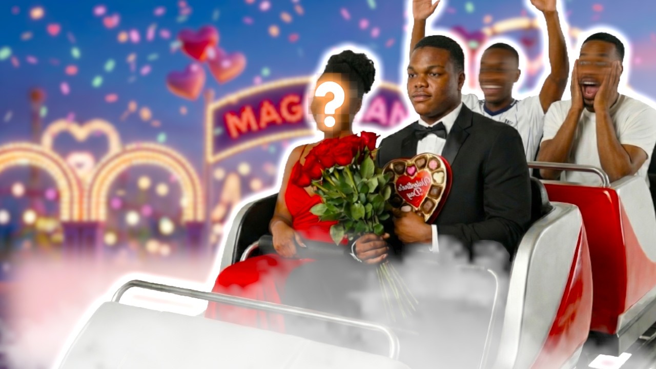 We Took Random Girls On A Valentine’s Date Challenge 🎢 Boys vs Girls