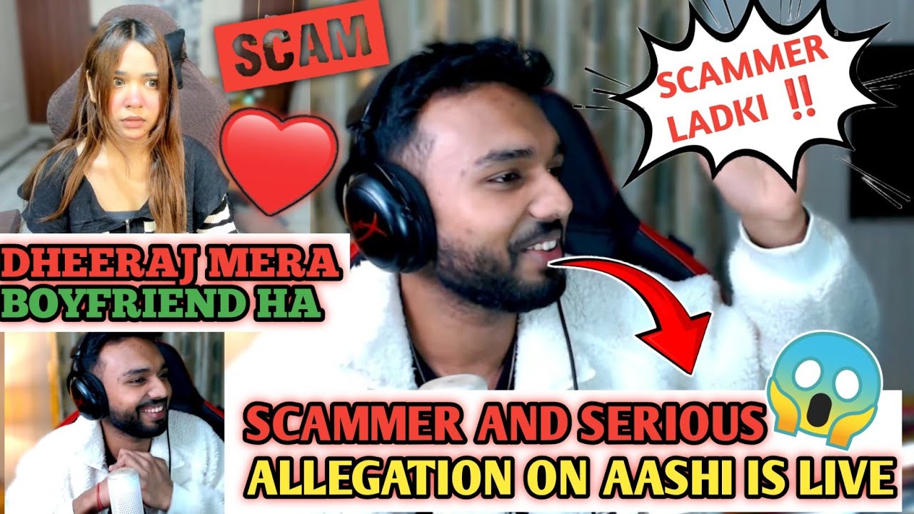 Snehal op is talk ❓ about aashi is live 😱 and alligation on id scam 🤯or Dheeraj is boyfriend #gaming