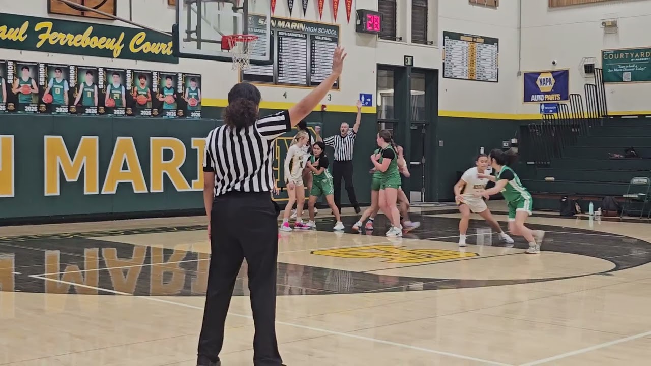 San Marin girls jv vs Archie williams 2nd half 