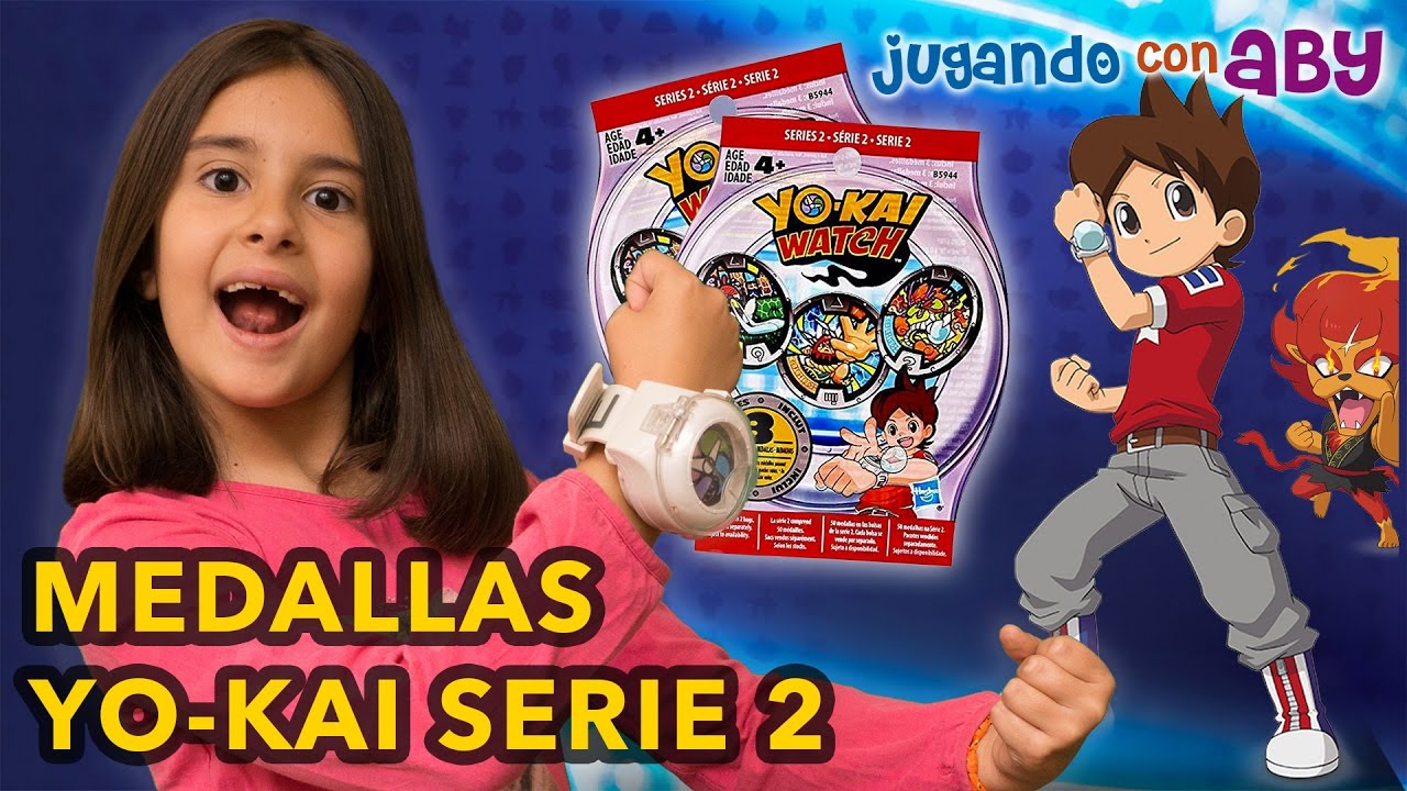 Medallas YO-KAI WATCH Serie 2. Somos muy chulos...invocación oscuro!