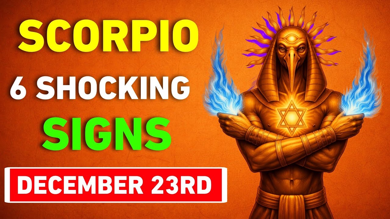 СКОРПИОН ♏ 23 ДЕКАБРЯ ⚠️ Вселенная сделала шаг — 6 признаков того, что вы уже вышли из старой вре...