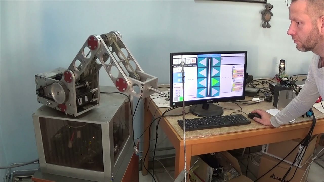 Aluminium robot arm