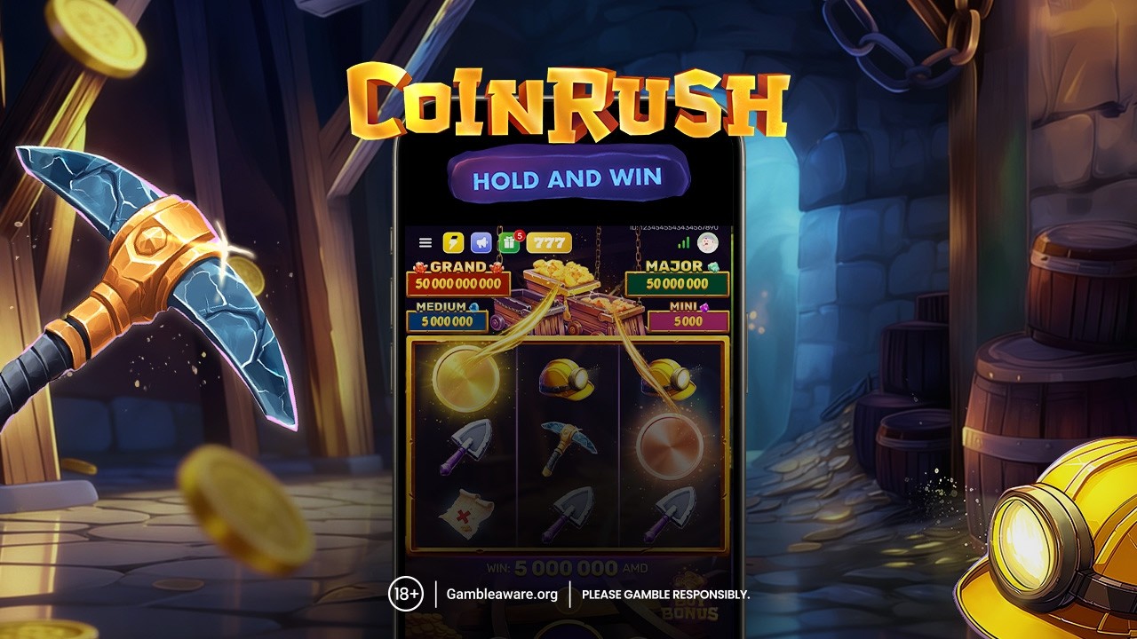 Galaxsys New Slot Game: Coin Rush