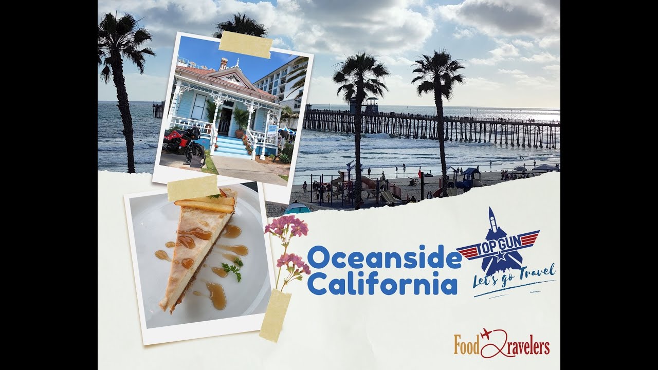 San Diego Top Gun House | Oceanside Pier | Vegan experience at The Plot! 🇺🇲