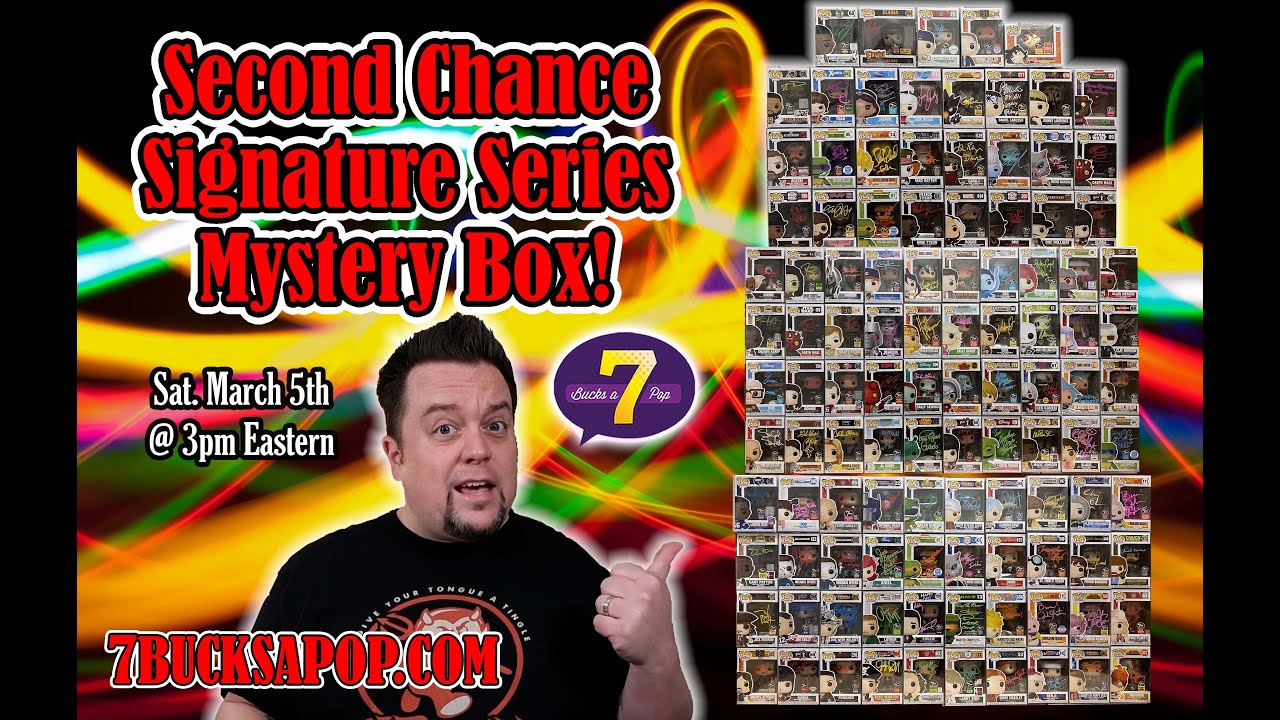 AUTOGRAPHED FUNKO POP MYSTERY BOX! The 7BAP Second Chance Signature Series!