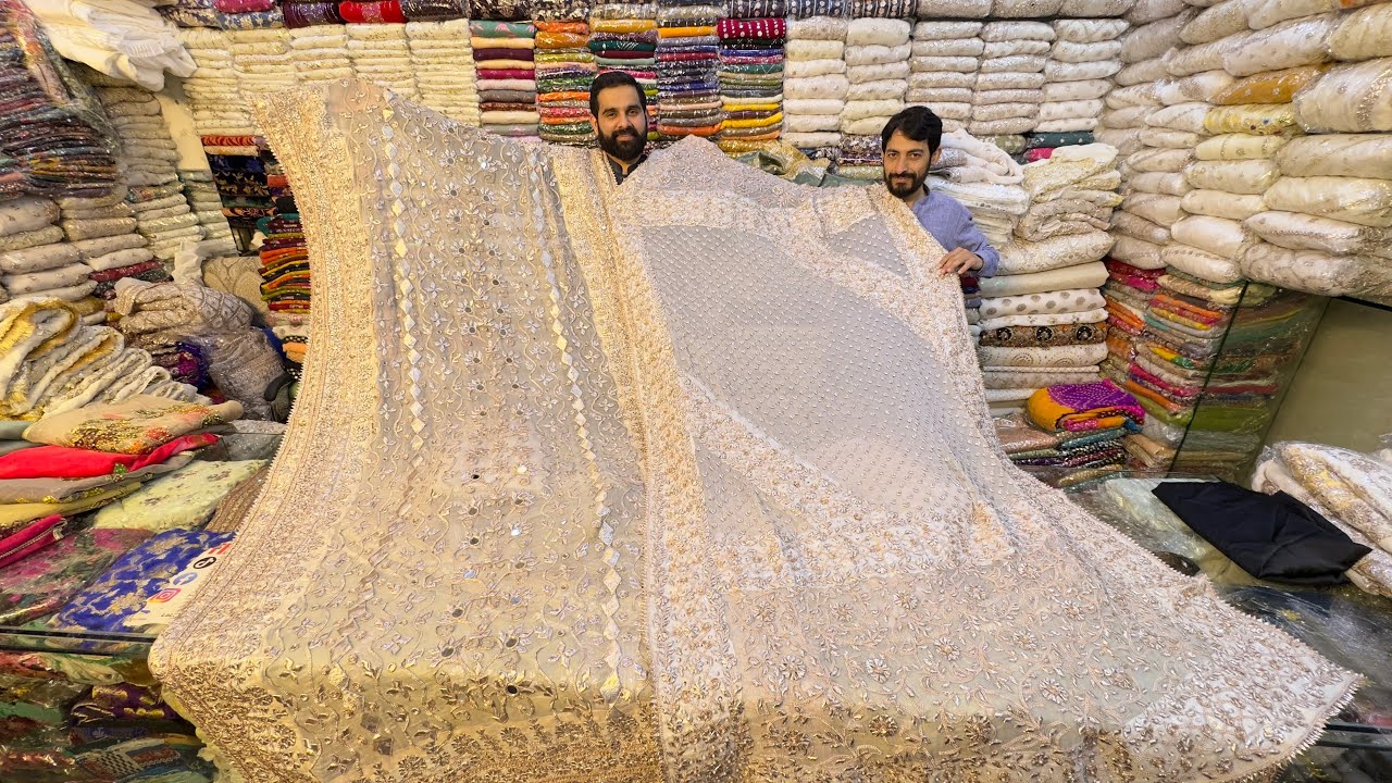 Sasta Khan 😱 7Days Sale Offer 🎁 | gota work dress design 🔥 mukaish work sarree