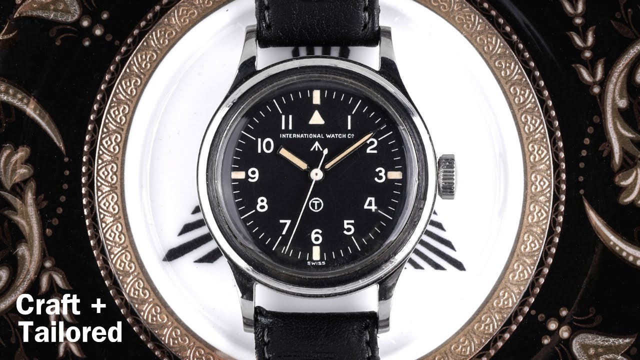 Винтажная монета IWC Mark 11 (Ref. 6B/346) «Выпущена Королевскими ВВС»