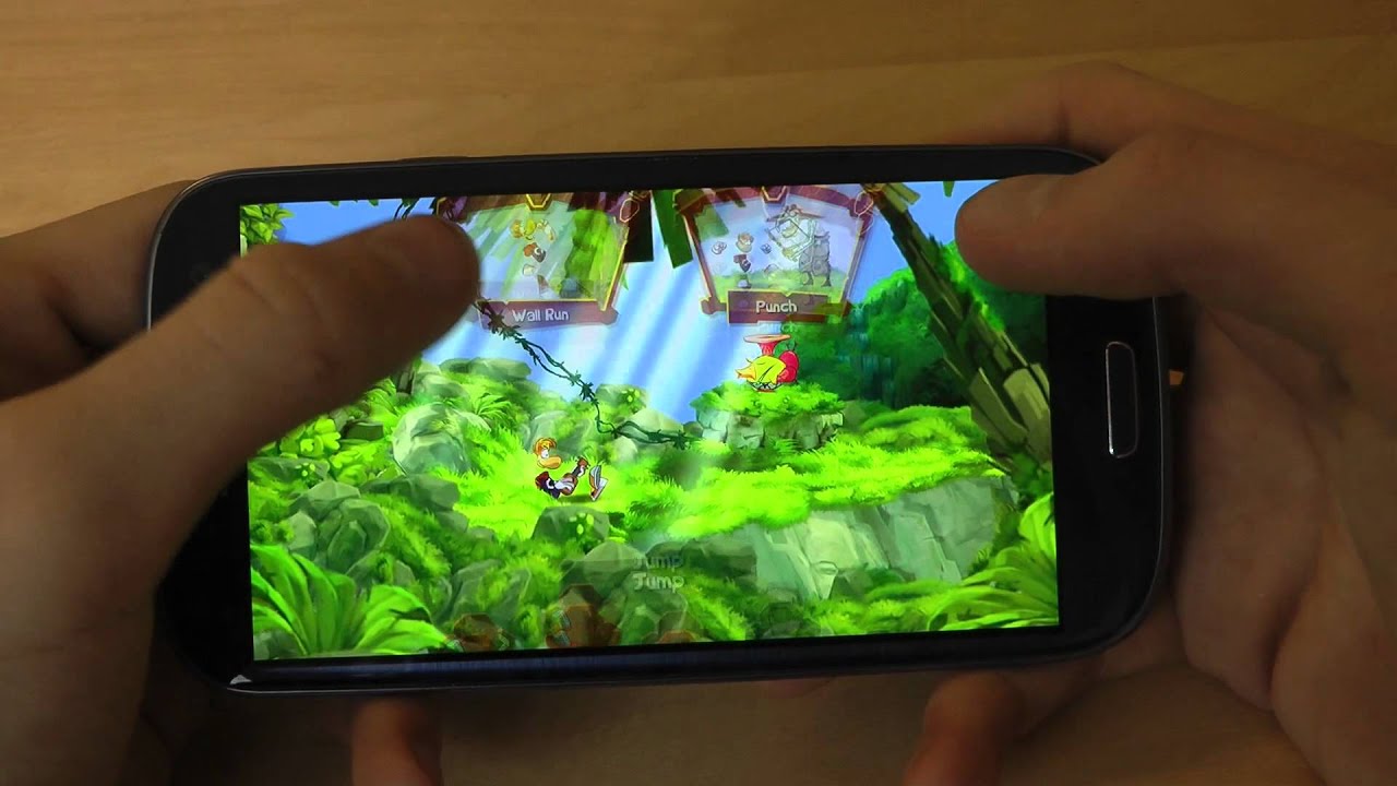 Rayman Jungle Run For Samsung Galaxy S3 First Gameplay Hands-On Review